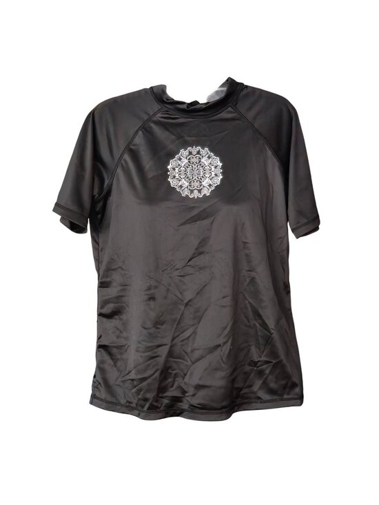 Kanu Surf Other - Womens Short Sleeve Rash Guard Shirt M Black UPF 50+ TOP ONLY